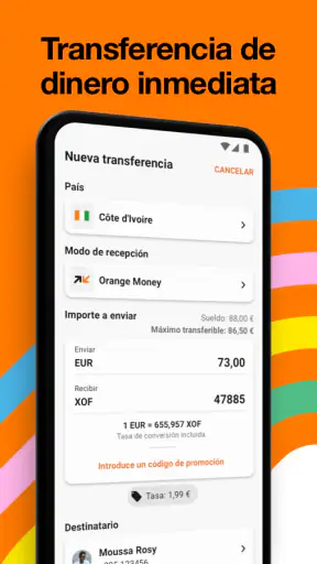 Orange Money Europe screenshot