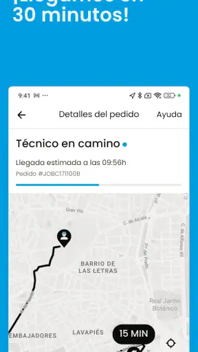 OSCAR: servicios a domicilio screenshot