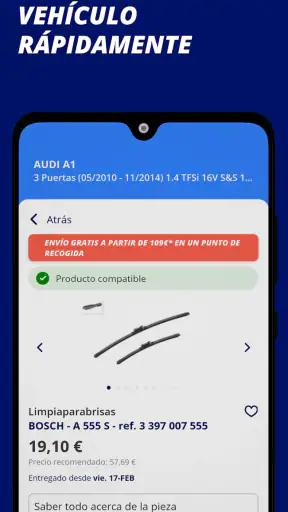 Oscaro - Piezas de coche screenshot