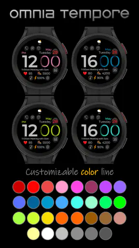 OT | Digital Watch Face 3 screenshot