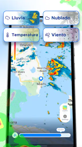Overdrop - Tiempo y Radar screenshot
