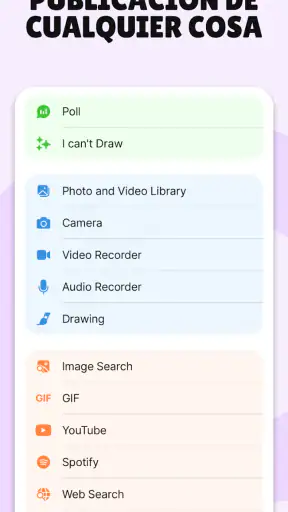 Padlet screenshot