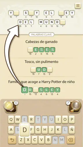 Palabracripto : Crucigrama screenshot