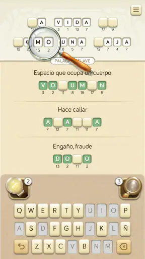 Palabracripto : Crucigrama screenshot