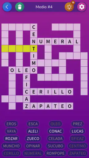 Palabras Cruzadas ilimitadas screenshot