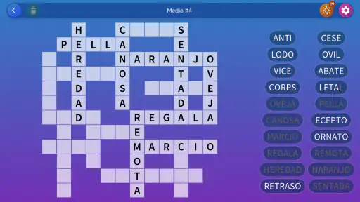 Palabras Cruzadas ilimitadas screenshot