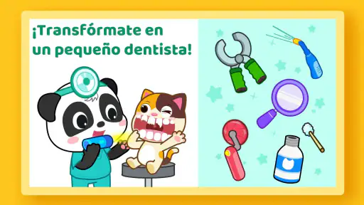 Panda Bebé: Cuidado dental screenshot