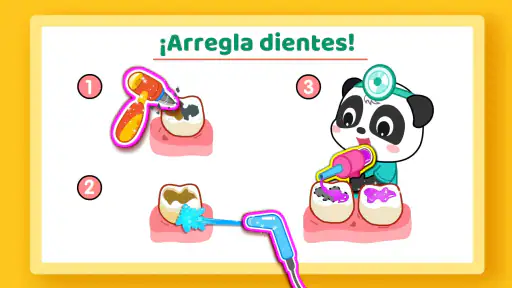 Panda Bebé: Cuidado dental screenshot
