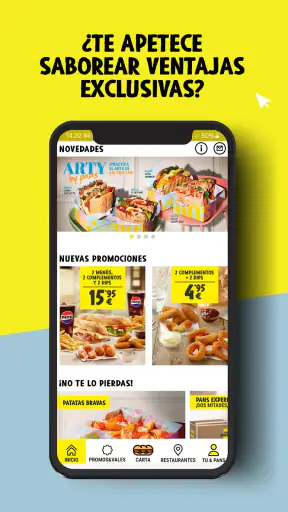 Pans & Company España screenshot