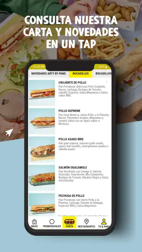 Pans & Company España screenshot