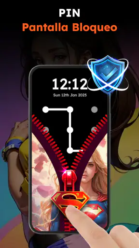 Pantalla de Bloqueo Cremallera screenshot