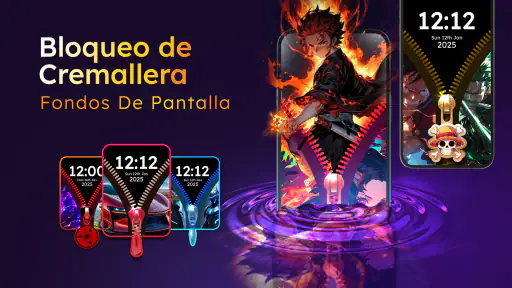 Pantalla de Bloqueo Cremallera screenshot