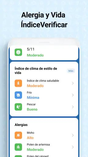 Pantalla del Clima screenshot