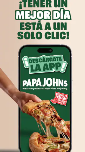 Papa Johns Pizzas España screenshot