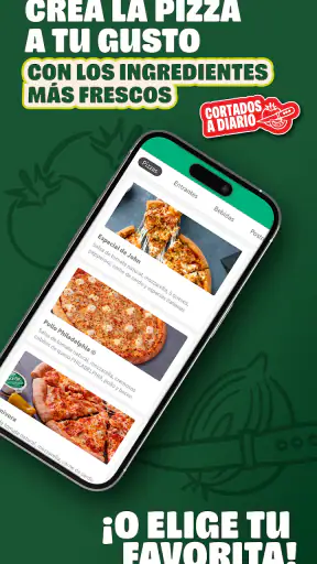 Papa Johns Pizzas España screenshot