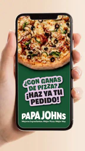 Papa Johns Pizzas España screenshot