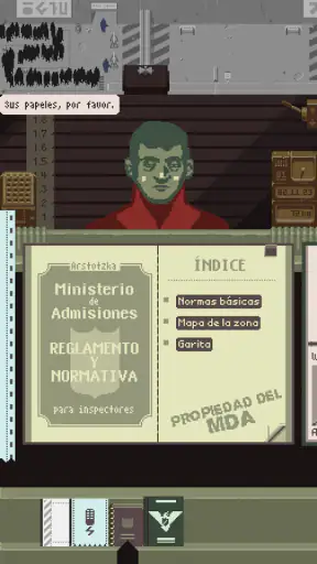Papers, Please screenshot