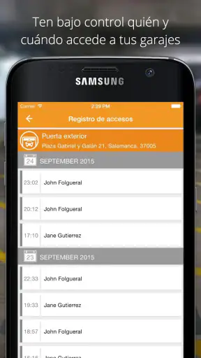 Parkingdoor screenshot