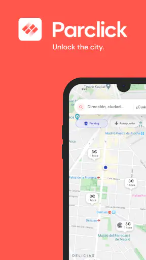 Parquimetro y Parking Parclick screenshot