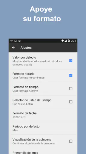 Parte de horas - Horas trabajo screenshot
