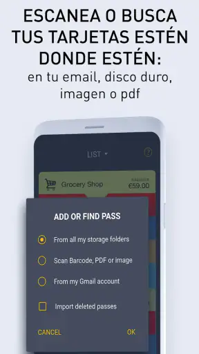 PassWallet guarda tus tarjetas screenshot