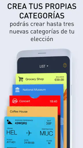 PassWallet guarda tus tarjetas screenshot