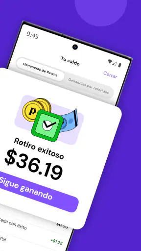 Pawns.app: Encuestas Pagadas screenshot