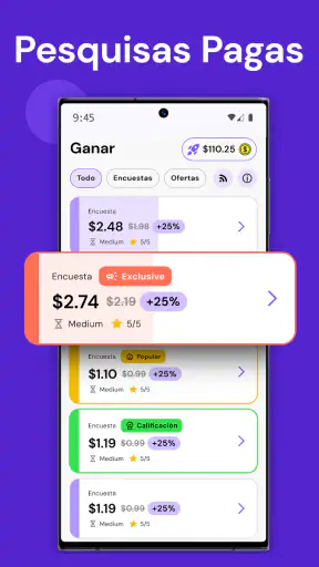 Pawns.app: Encuestas Pagadas screenshot