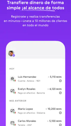 Paysend: Envío de dinero fácil screenshot