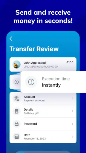 Paysera Super App screenshot