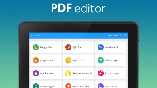 PDF editor & PDF converter pro screenshot