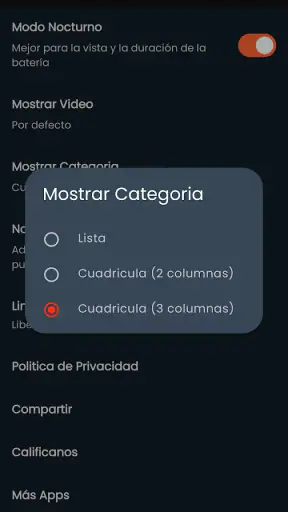 Peliculas en español screenshot
