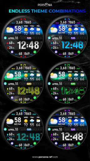 PER008 Weather Watch Face Soho screenshot