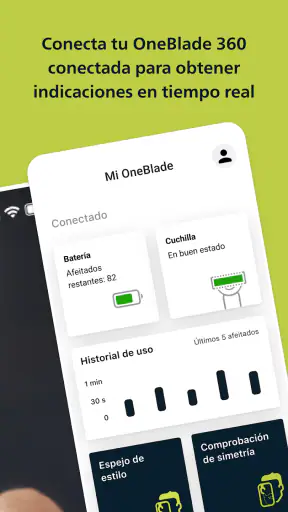 Philips OneBlade (Daily Care) screenshot