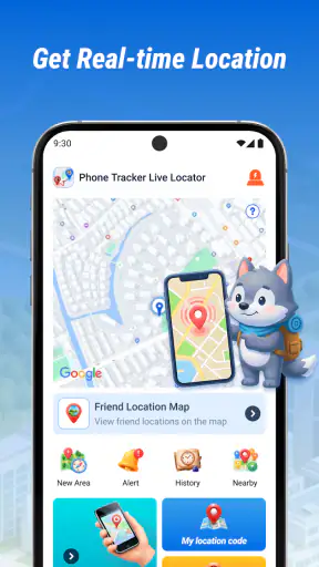 Rastreador telefónico en vivo screenshot