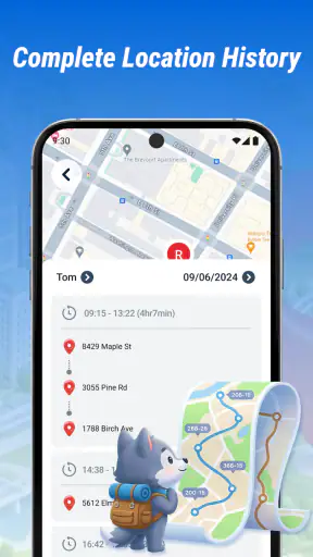 Rastreador telefónico en vivo screenshot