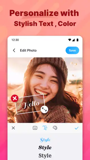 Photo Video Maker Photo Editor screenshot
