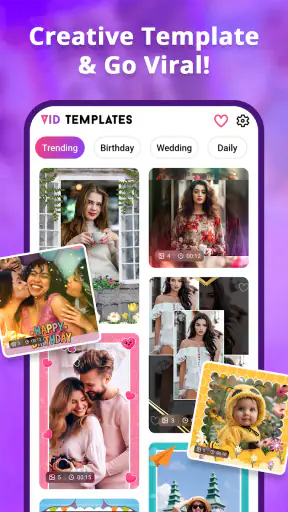 Photo video maker with music screenshot