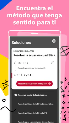 Photomath screenshot