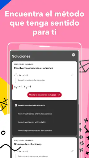 Photomath screenshot