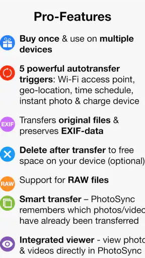 PhotoSync Bundle Add-On screenshot