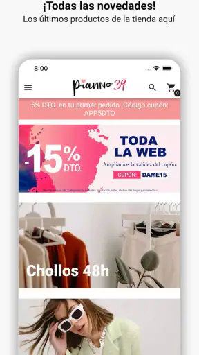 Pianno 39 - Moda para mujer screenshot