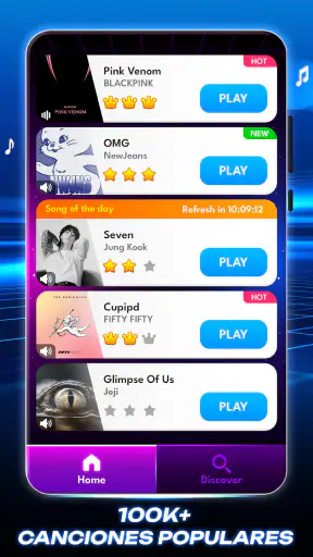 Piano Magic Star 4: Música EDM screenshot
