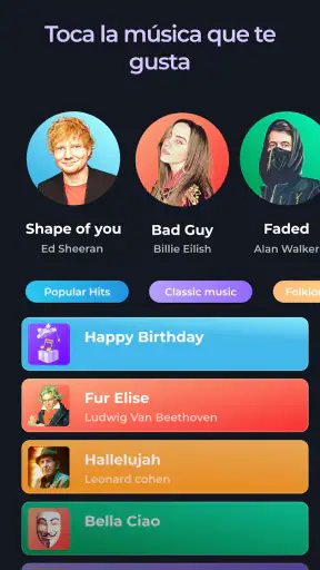 Piano - music & songs games screenshot