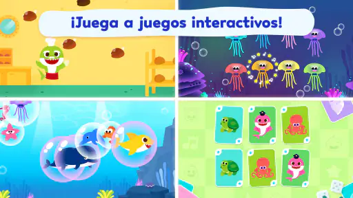 Pinkfong Tiburón Bebé: Juegos screenshot
