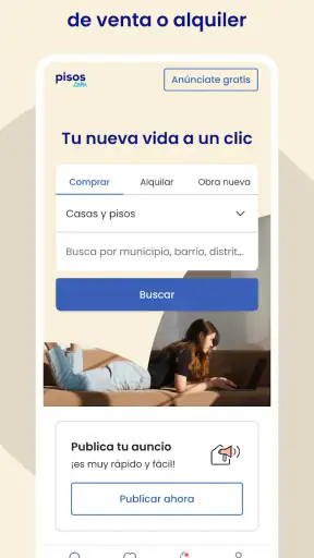 pisos.com - pisos y casas screenshot