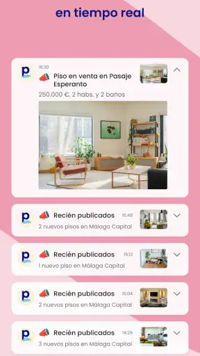 pisos.com - pisos y casas screenshot