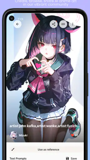 PixAI: AI Anime Art Generator screenshot