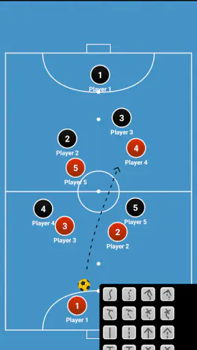 Pizarra Táctica: Futsal screenshot