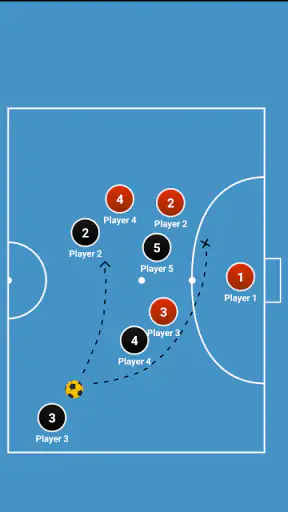 Pizarra Táctica: Futsal screenshot